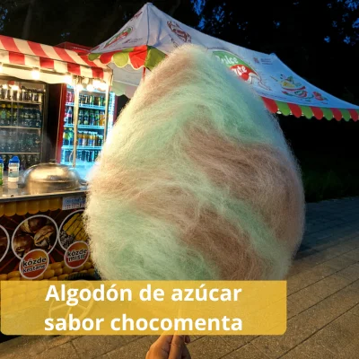 Algodón chocomenta