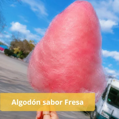 Algodón sabor Fresa
