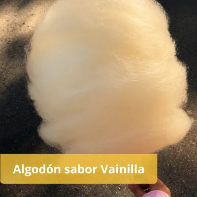 Algodón sabor Vainilla