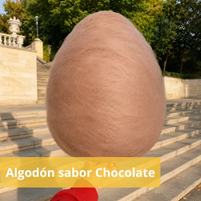 Algodón sabor chocolate